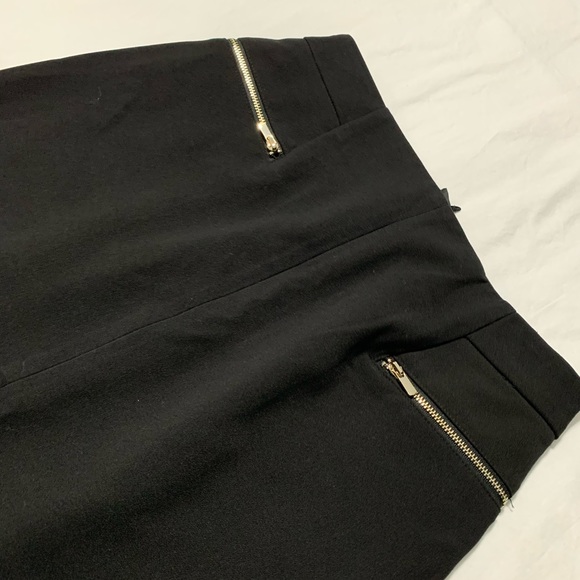 H&M Black Pencil Skirt With Zipper Detail - Picture 6 of 15